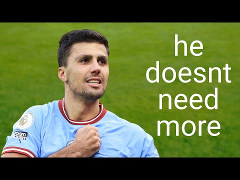 Rodri only has one touch...