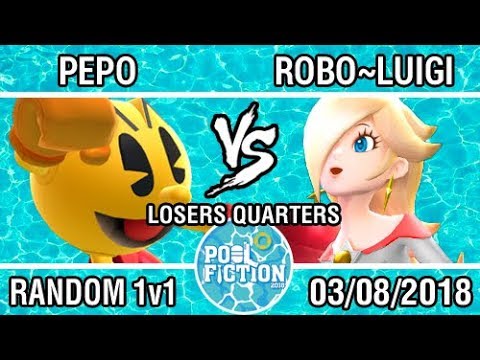 [POOL FICTION 2018] Pepo VS. Robo~Luigi - RANDOM - L. Quarters - Top 8