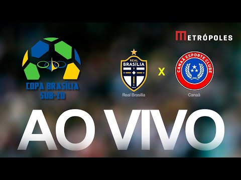 COPA BRASÍLIA SUB-20 2025 - REAL BRASÍLIA x CANAÃ - AO VIVO E COM IMAGENS - 19.11.25