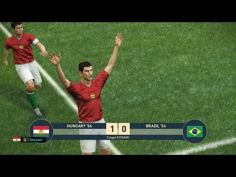 World Cup 1954 Hungary vs Brazil PS5 Gameplay