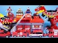 Fire Station Car Toys Robocar Poli Tayo Bus TOBOT Fire Car