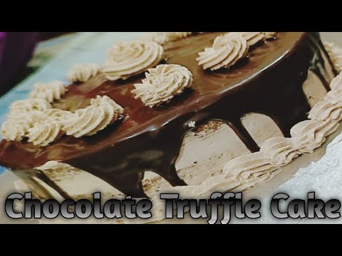 2 pound chocolate truffle cake recipe  2024 |fudge |ganach |@cookingwithrashida