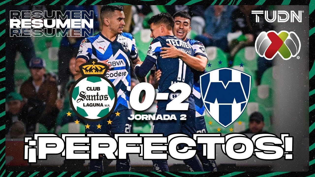 Santos Laguna vs Monterrey highlights