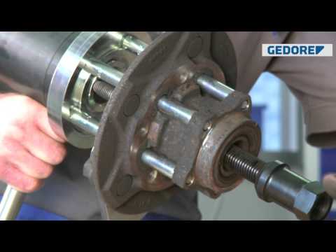 KL-0040-86 - Radlager-Werkzeugsatz Ford Transit, mit Hydraulik-Zylinder 28t