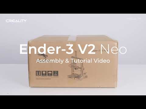 Ender 3 V2 Neo Assembly & Tutorial Video