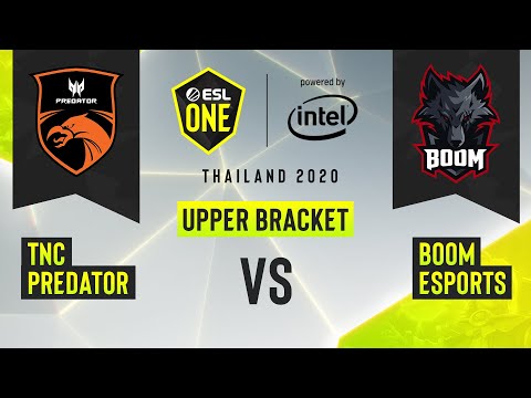Dota2 - TNC Predator vs. BOOM Esports - Game 1 - ESL One Thailand 2020 - Upper Bracket Final - Asia