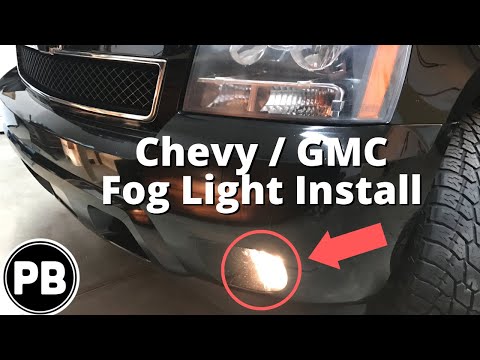 2007 - 2014 Chevy / GMC Fog Light Install