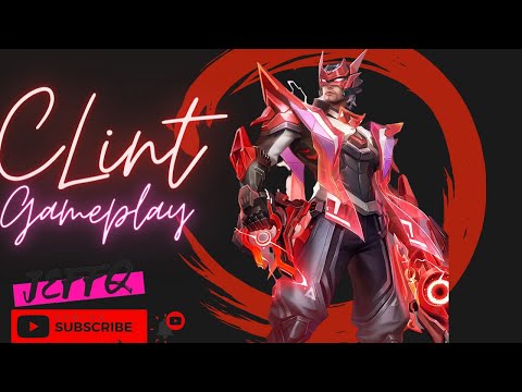 Clint NEW SKIN gameplay | COLLECTOR SKIN | CRIMSON BLAST ︱MobileLegends