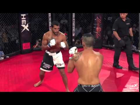 Byron Cowell's KO at Hex 2