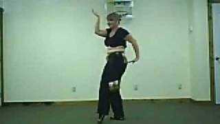 Scarlett dancing to An Ya Eini Belly Dancing