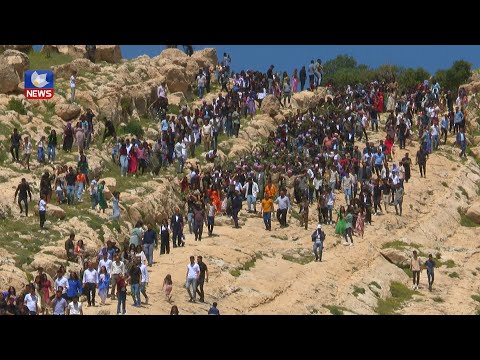 بەڤیدیۆ.. لە سێمێل تەوافی کەرەجال بە بەشداری ھەزاران ئێزدی بەڕێوەچوو