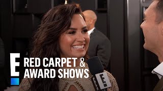 Demi Lovato Spills on 1st Grammy Nomination for "Confident" | E! Live from the Red Carpet