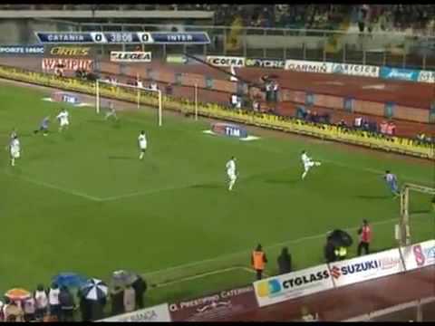 Catania 3-1 Inter 12.03.2010 Highlights