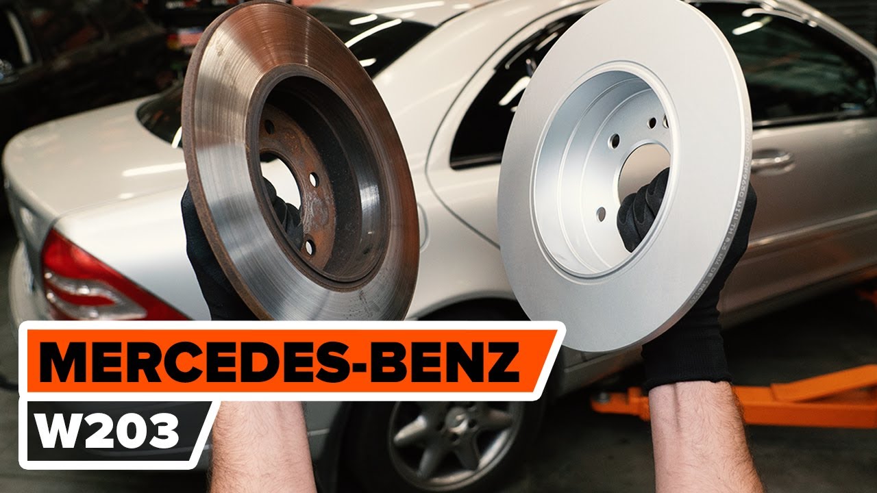 Was Kostet Bremsen Wechseln Bei Mercedes Anleitung: Mercedes W203 Bremsscheiben hinten wechseln - Anleitung und
