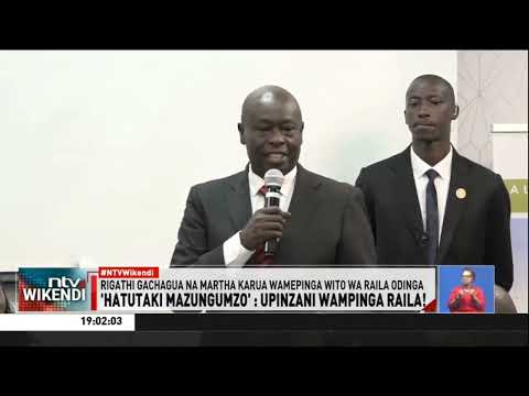 'Hatutaki mazungumzo,' Rigathi Gachagua na Martha Karua wapinga wito wa Raila wa mazungumzo