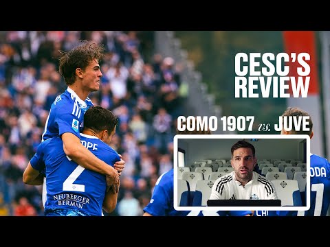 "A big win for us!", Cesc Fàbregas Review Como-Juventus | #SerieA