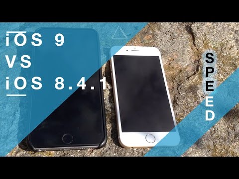 iOS 9 VS iOS 8.4.1 Speed Test on iPhone 6