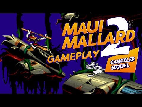 Maui Mallard 2 – Canceled sequel gameplay