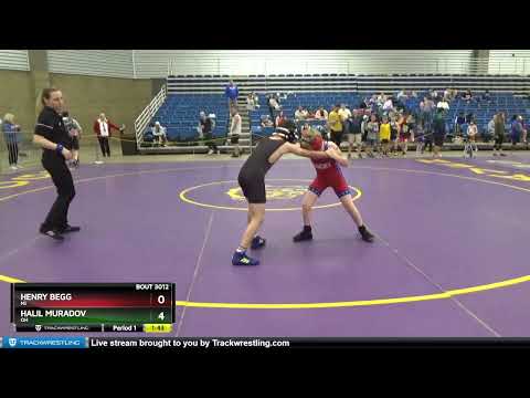 84 Lbs Round 2 - Henry Begg, MI Vs Halil Muradov, OH D111