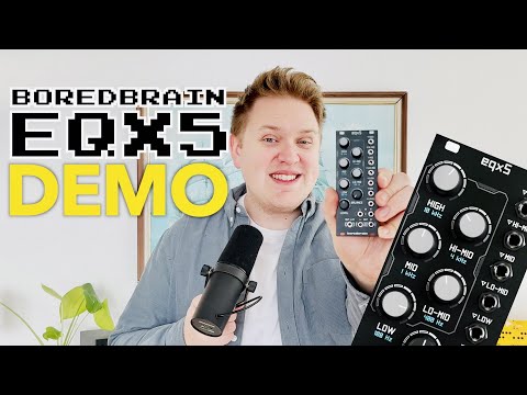 An EQ for your modular synth! || Boredbrain EQx5 demo || Eurorack Modular