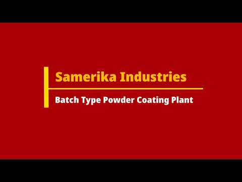 Industrial Powder Coating Plant