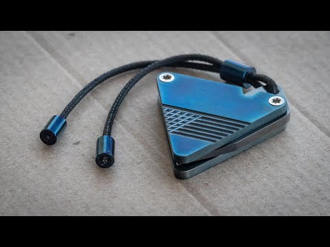 I Built a Triangle Folding Knife from a Single Sheet of Metal