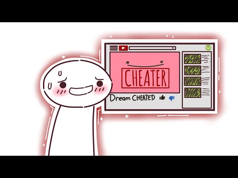 Dream CAUGHT in 4K DISLIKING a video saying that he CHEATED | Dream animatic