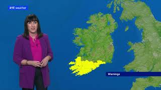 Irish weather forecast 10 Nov 2025 | Nine O'Clock Weather