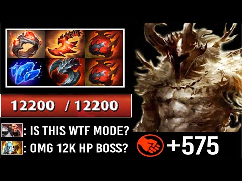 12000 HP +575 STR Centaur Carry Giant's Ring Epic Final Raid Boss Battle ft Pro Ember 6k MMR Dota 2