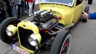 preview picture of video '29 Ford A bei der US-Car Show Lörrach 2011'