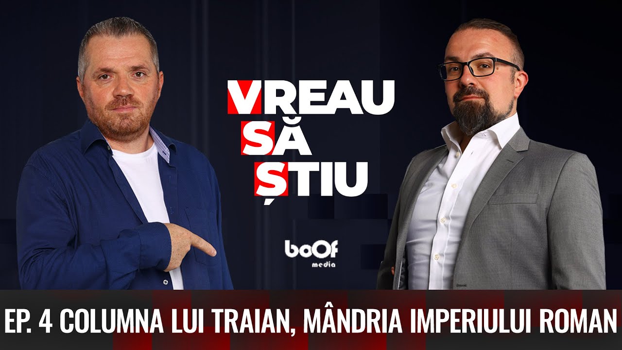 COLUMNA LUI TRAIAN, MÂNDRIA IMPERIULUI ROMAN | VREAU SĂ ȘTIU EP 4
