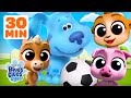 30 MINUTES Of Sports Games W Blue Baby Farm Animals Blue S Clues You