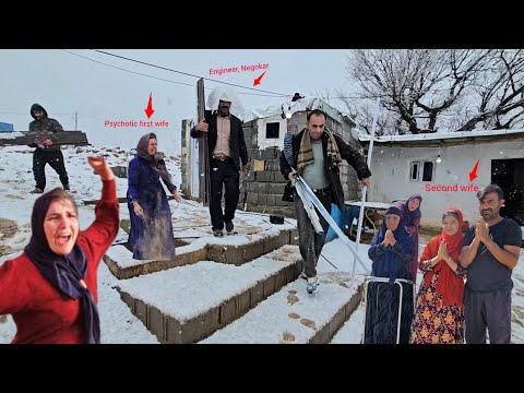 The challenges of an engineer's life: Philanthropist struggles to build villa in rain and snow