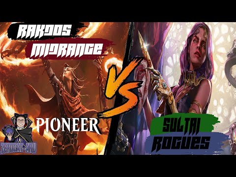 Rakdos Midrange vs Sultai Rogues - MTG Pioneer