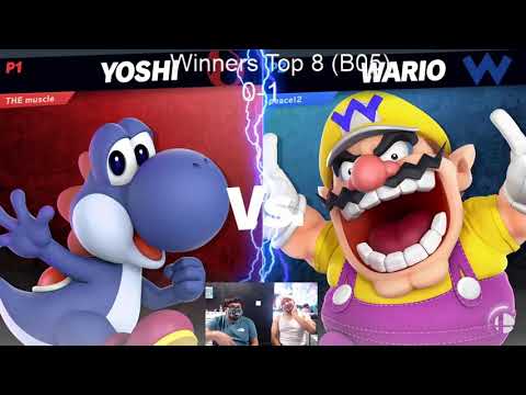Cyber Age Smash - The Muscle (Dedede, Yoshi, Ridley) vs Peace!2 (Wario, Pyra) Winners Semifinals