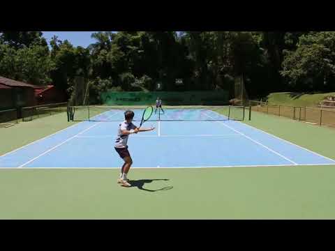 Mário Neto college tennis recruiting video (December 2023)