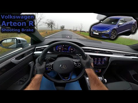 2021 Volkswagen Arteon R Shooting Brake | POV test drive