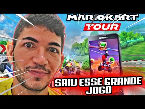 MÁRIO KART TOUR FINALMENTE SAIU