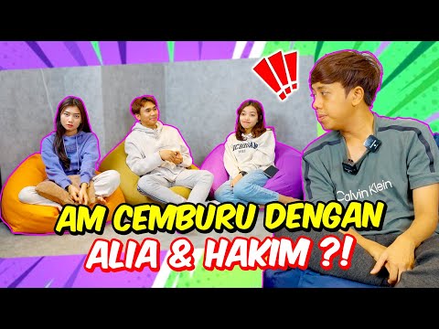 AM CEMBURU DENGAN ALIA & HAKIM ?! - EKA , HAKIM & ALIA PANAS !
