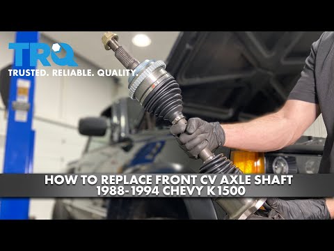How to Replace Front CV Axle Shaft 1988-1994 Chevrolet K1500