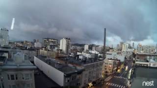 San Francisco Timelapse - January 23 2017 6:00 AM to 2:00 PM