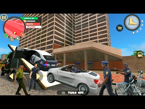 Transporting Cars | Rope Hero Vice Town New Update 2021 | Best Android Gameplay FHD