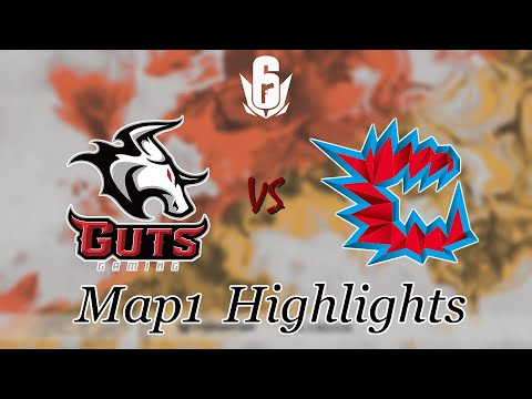 GUTS Gaming vs CAG Map1 ヴィラ | Six August 2020 Major - APAC - ハイライト【レインボーシックス シージ】