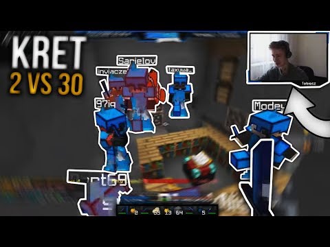 KRET 2 vs 30! DOUBLE KILL?! NAJLEPSZE AKCJE Z NOWEJ EDYCJI MC4U.PL! - SHOTY Z LIVE TOBIASZA #3