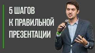 5 шагов к правильной презентации | Как сделать хорошую презентацию