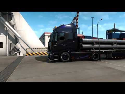 Euro Truck Simulator 2 1.38 iveco stralis hiway silent trucking