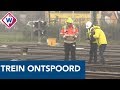 Schade na ontsporing valt tegen: 'Tijd nodig om alles te repareren' - OMROEP WEST