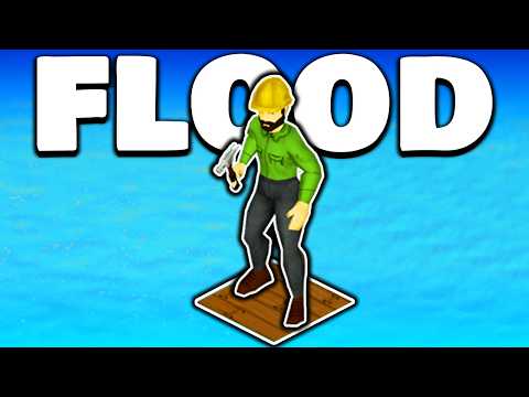 How Long Can I Survive a FLOODED World in Project Zomboid?