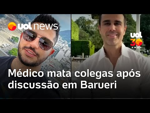 Médico mata dois colegas após discussão em restaurante no Alphaville, em São Paulo