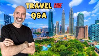 Travel Q&A from a New City 🔴 LIVESTREAM